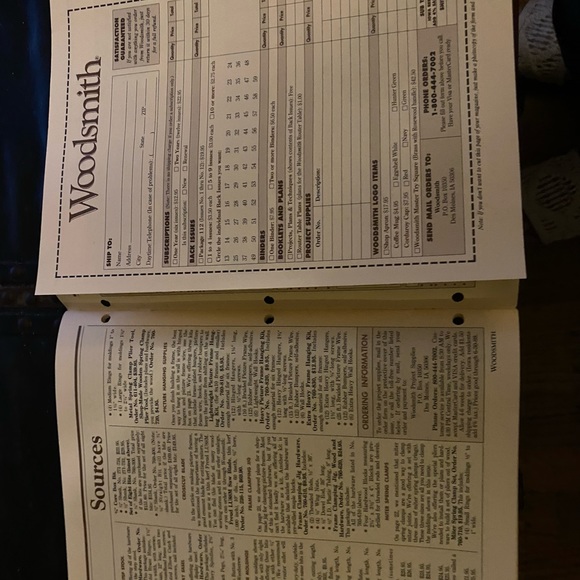 🎉5/$10🎉 Woodsmith magazine number 60 December 1988 picture frame moldings - Picture 8 of 9